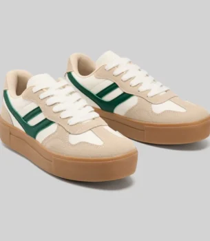 Zapatillas Mujer Vert Beige